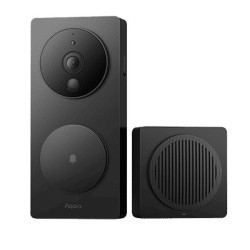 resigilat videointerfon inteligent aqara doorbell g4, compatibil cu apple home, wifi, 1080p