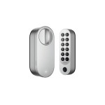 resigilat incuietoare / yala inteligenta aqara u200 kit, silver, apple homekit, matter