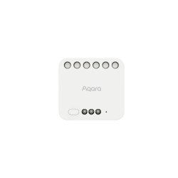 resigilat releu inteligent cu 2 canale aqara dual relay module t2, zigbee, monitorizare consum, dry contact
