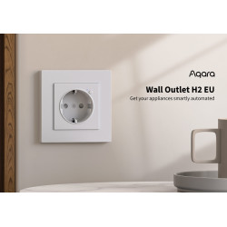 resigilat priza inteligenta incastrabila aqara wall outlet h2, zigbee