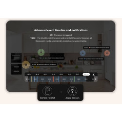 resigilat camera inteligenta aqara hub g3, cu hub zigbee incorporat