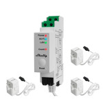 resigilat shelly pro 3em profesional releu wifi 3 canale si control contactor