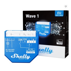 resigilat releu inteligent shelly qubino wave 1, z-wave