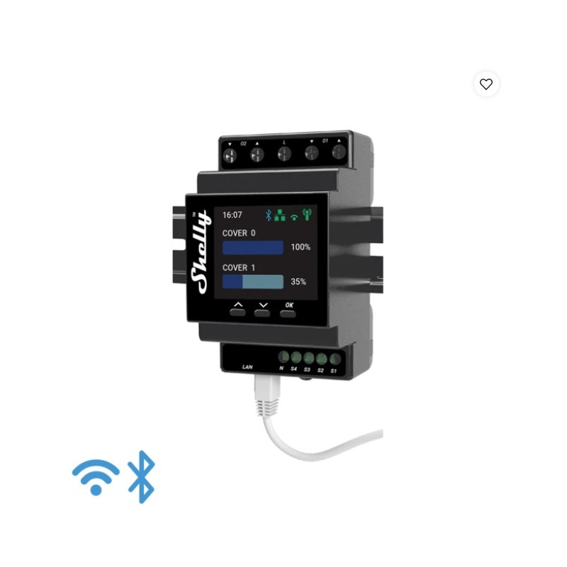 resigilat releu inteligent shelly pro dual cover / shutter pm