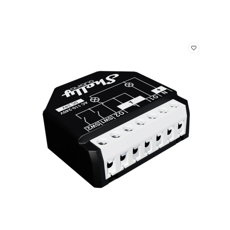 resigilat releu inteligent shelly qubino wave 2pm cu contor de putere, z-wave