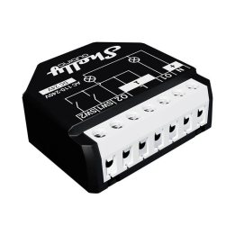 resigilat shelly quibino wave shutter - comutator pentru controlul jaluzelelor, obloanelor si a usilor automate, z-wave, 2 canal
