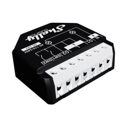 resigilat shelly quibino wave shutter - comutator pentru controlul jaluzelelor, obloanelor si a usilor automate, z-wave, 2 canal