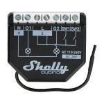 resigilat shelly quibino wave shutter - comutator pentru controlul jaluzelelor, obloanelor si a usilor automate, z-wave, 2 canal