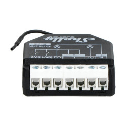 resigilat shelly quibino wave shutter - comutator pentru controlul jaluzelelor, obloanelor si a usilor automate, z-wave, 2 canal
