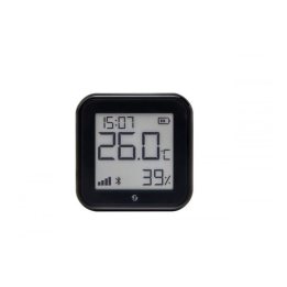 resigilat termostat shelly h&t gen3 matte black, ecran e-ink, wifi, control aplicatie