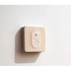 resigilat senzor de umiditate si temperatura shelly blu h&t mocha, pentru exterior, bluetooth
