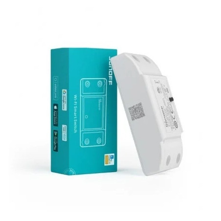 resigilat releu inteligent sonoff basic (r4) wi-fi, bluetooth