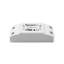 resigilat sonoff rfr2 - releu inteligent monofazat, wi-fi 2.4 ghz & radiofrecventa 433 mhz, sarcina maxima 10a (2200w), con