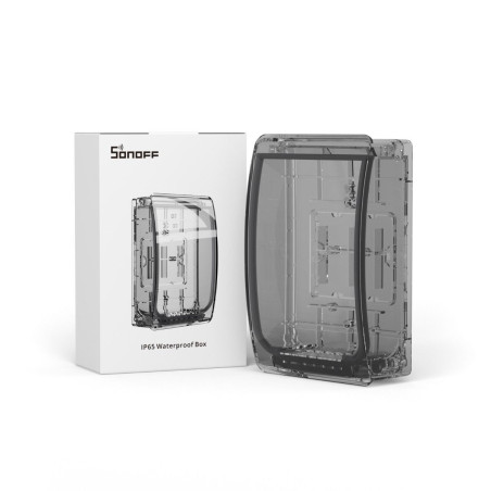 resigilat carcasa rezistenta la apa sonoff waterproof box r2, ip66