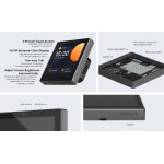 resigilat intrerupator smart cu touch si functie termostat sonoff ns panel - pro