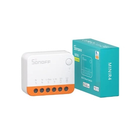 resigilat releu smart wifi sonoff minir4, 10a, 1 canal