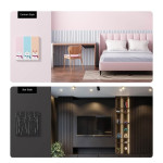resigilat panou frontal cu design sonoff star pentru comutatorul tx ultimate t5-4c-86-star