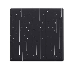 resigilat panou frontal cu design sonoff star pentru comutatorul tx ultimate t5-3c-86-star