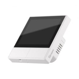 resigilat intrerupator smart cu touch si functie termostat sonoff ns panel - alb