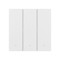 resigilat intrerupator inteligent sonoff m5-3c-86w, 3 canale, 10a, protocol matter, alb