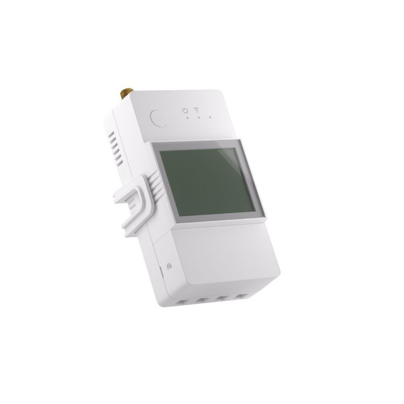 resigilat contor de energie sonoff powct, cu transformator de 50a inclus, wi-fi