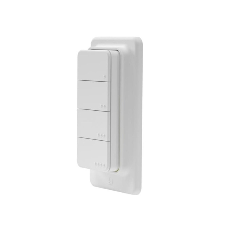resigilat telecomanda bluetooth shelly blu rc button 4, cu suport magentic inclus