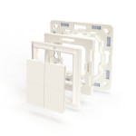 resigilat comutator de perete shelly blu wall switch 4 + rama gira/merten