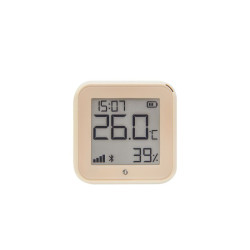 resigilat termostat shelly h&t gen3 mocha, ecran e-ink, wifi, control aplicatie