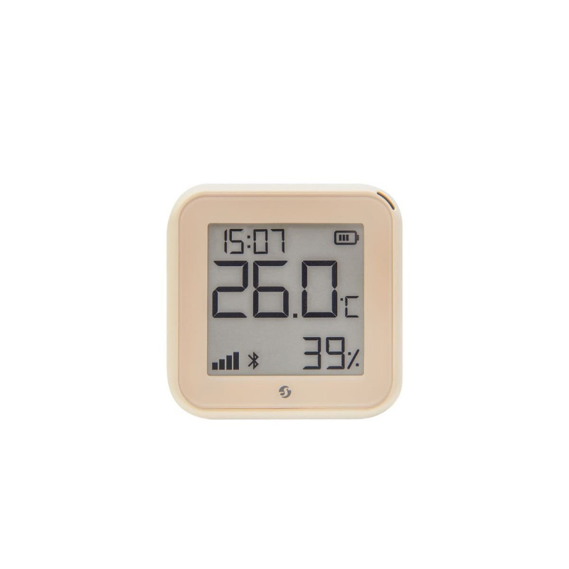 resigilat termostat shelly h&t gen3 mocha, ecran e-ink, wifi, control aplicatie