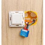 resigilat releu inteligent shelly qubino wave 1 mini, 1 canal, 8a, z-wave, contact uscat, z-wave