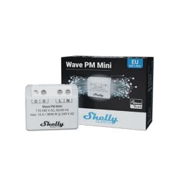 resigilat contor de energie shelly qubino wave pm mini, 16a, z-wave