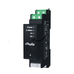 resigilat modul pentru controlul rulourilor / jaluzelelor shelly qubino wave pro shutter, z-wave