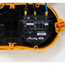 resigilat releu inteligent shelly 2pm gen3, 2 canale, monitorizare consum, wifi, bluetooth, 2x10a