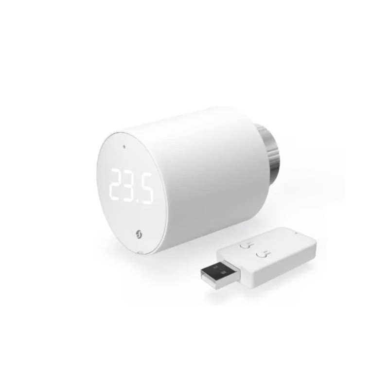 resigilat valva termostatica pentru calorifer shelly blu trv, cu hub bluetooth inclus in pachet