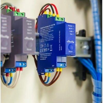 resigilat releu inteligent shelly pro dimmer 0-10v pm, wifi, bluetooth