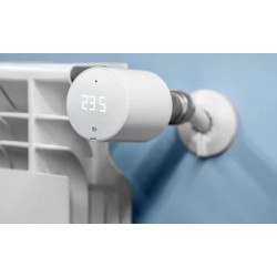 resigilat pachet de 3 valve termostatice pentru calorifer shelly blu trv, cu hub bluetooth inclus in pachet