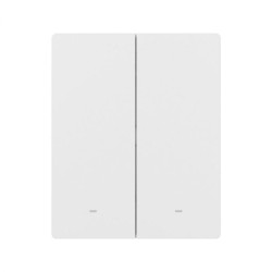 resigilat intrerupator inteligent sonoff m5-2c-80w, 2 canale, 10a, protocol matter, alb