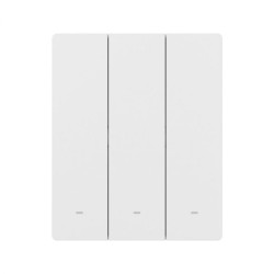 resigilat intrerupator inteligent sonoff m5-3c-80w, 3 canale, 10a, protocol matter, alb