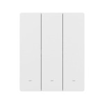 resigilat intrerupator inteligent sonoff m5-3c-80w, 3 canale, 10a, protocol matter, alb