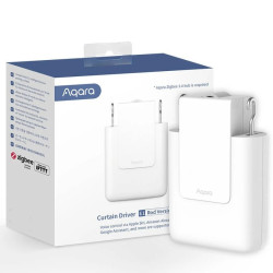 resigilat kit de automatizare draperie tip tija/galerie aqara curtain driver e1 rod version, zigbee
