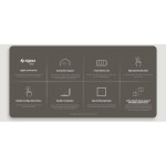 resigilat telecomanda aqara wireless remote switch h1 double rocker (wrs-r02-g), gri