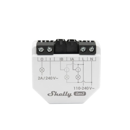 resigilat shelly em gen3 contor de energie monofazat cu 2 canale + clamp (1x transformator 50a)