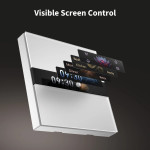 resigilat intrerupator inteligent aqara display switch v1, 2 canale, zigbee