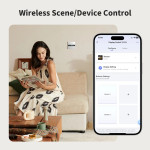 resigilat intrerupator inteligent aqara display switch v1, 2 canale, zigbee