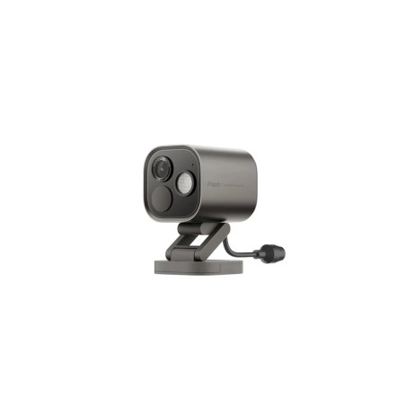 resigilat camera inteligenta aqara hub g5 pro, poe, gri cu hub zigbee incorporat
