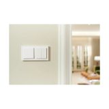 resigilat intrerupator aqara light switch h2 eu (2 butoane, 1 canal) (ws-k07d) - zigbee si thread, cu releu