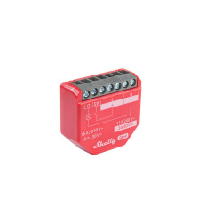 resigilat releu inteligent shelly 1pm gen4, 1 canal, 16a, monitorizare consum, multiprotocol (wifi, bluetooth, matter, zigbee) ,