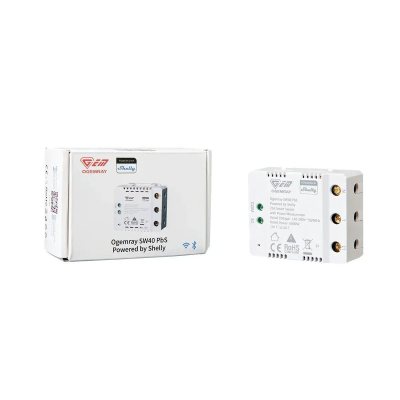 resigilat ogemray smart relay 25a - control inteligent pentru consumatori mari, cu functii complete shelly