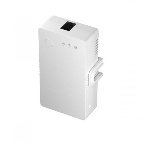 resigilat releu inteligent wifi sonoff thr316, 230v/16a, contact uscat no/nc