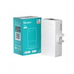 resigilat releu inteligent wifi sonoff thr316, 230v/16a, contact uscat no/nc
